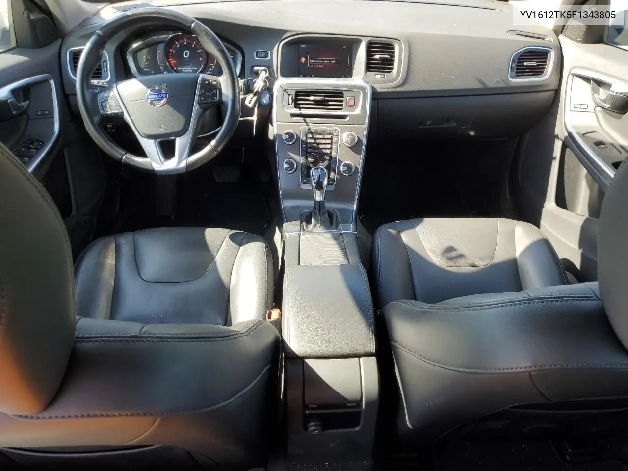 2015 Volvo S60 Premier VIN: YV1612TK5F1343805 Lot: 56549455