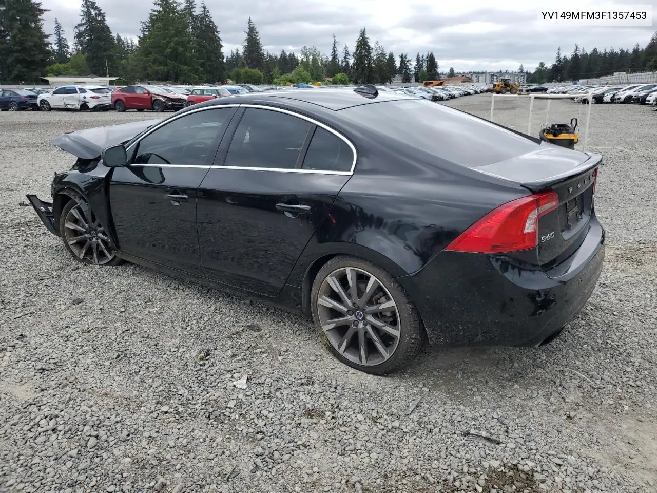 2015 Volvo S60 Platinum VIN: YV149MFM3F1357453 Lot: 56894825