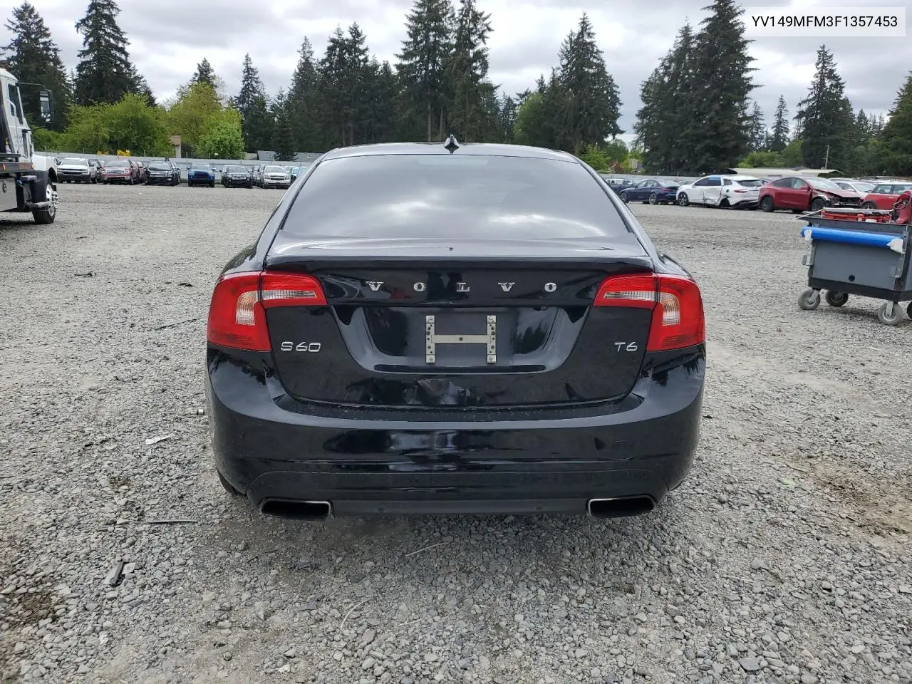 2015 Volvo S60 Platinum VIN: YV149MFM3F1357453 Lot: 56894825