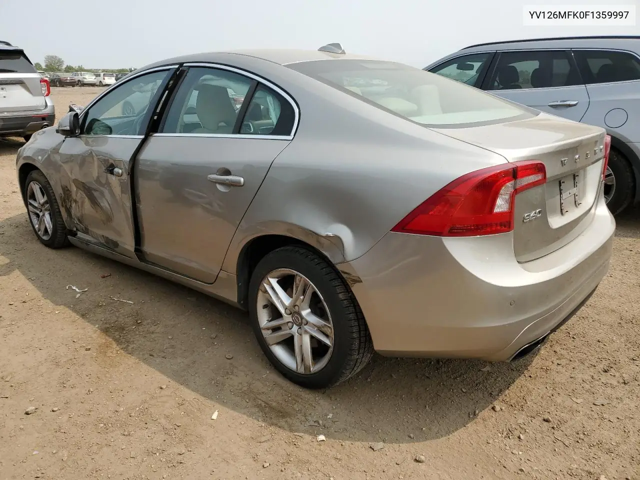 2015 Volvo S60 Premier VIN: YV126MFK0F1359997 Lot: 59018485