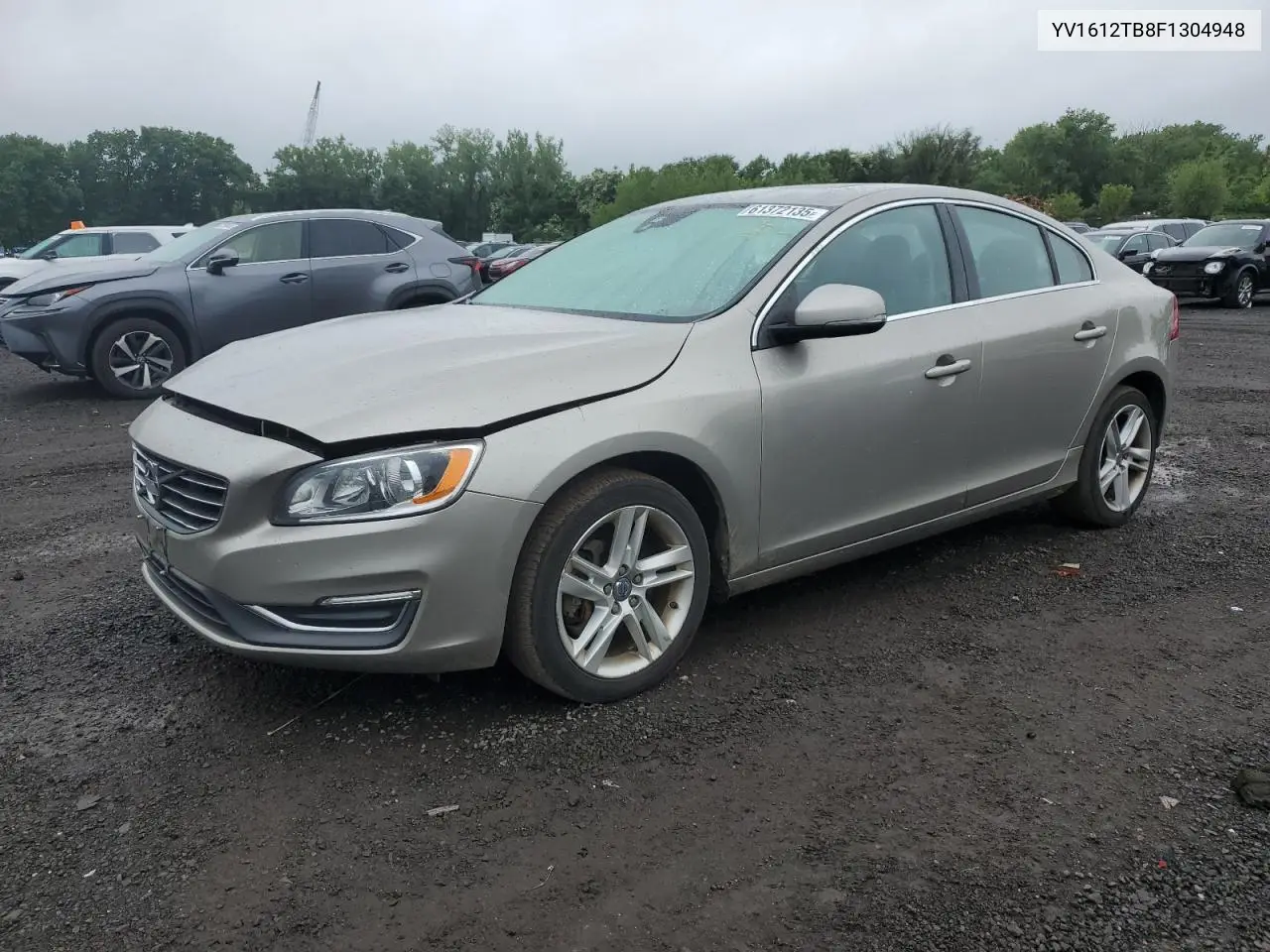 2015 Volvo S60 Premier VIN: YV1612TB8F1304948 Lot: 61372135