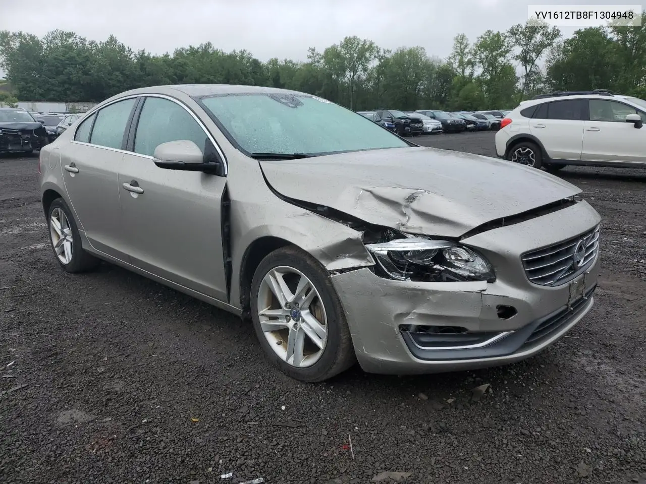 2015 Volvo S60 Premier VIN: YV1612TB8F1304948 Lot: 61372135