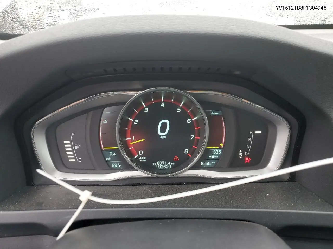 2015 Volvo S60 Premier VIN: YV1612TB8F1304948 Lot: 61372135