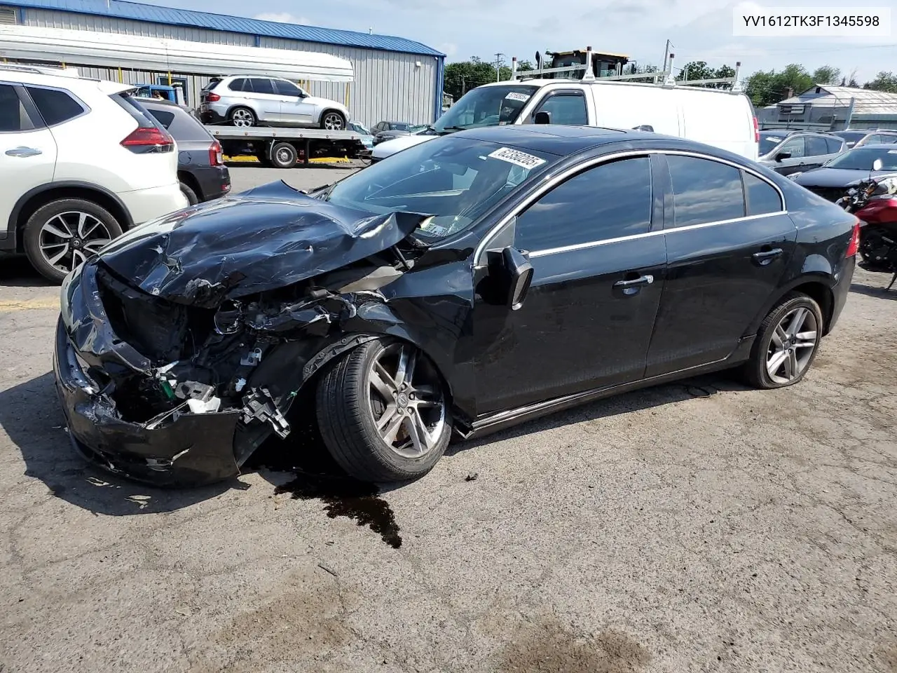 2015 Volvo S60 Premier VIN: YV1612TK3F1345598 Lot: 62350205