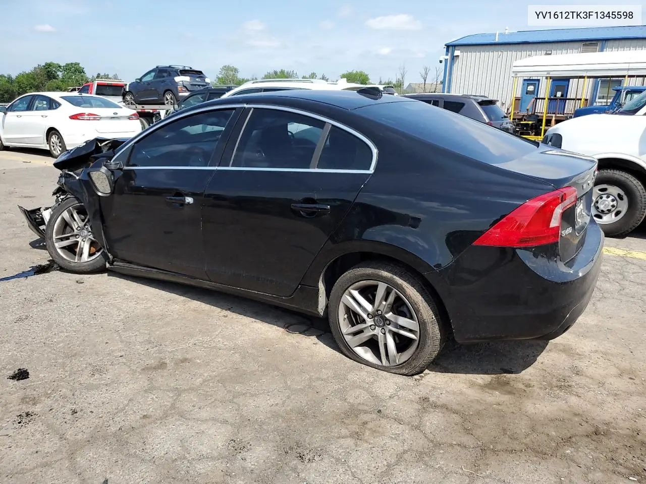 2015 Volvo S60 Premier VIN: YV1612TK3F1345598 Lot: 62350205