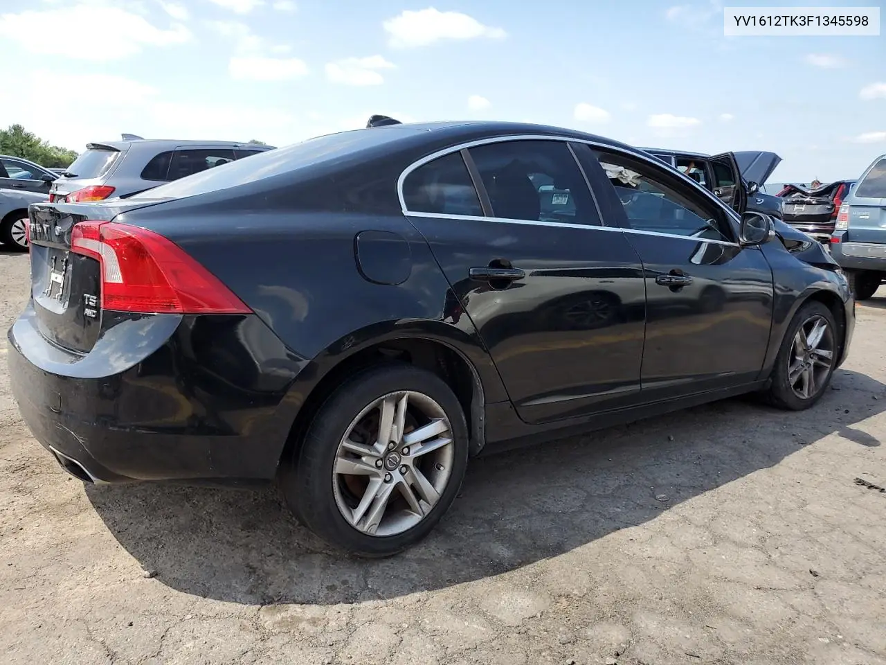 2015 Volvo S60 Premier VIN: YV1612TK3F1345598 Lot: 62350205