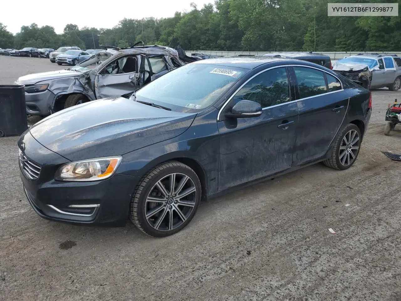 2015 Volvo S60 Premier VIN: YV1612TB6F1299877 Lot: 62590695