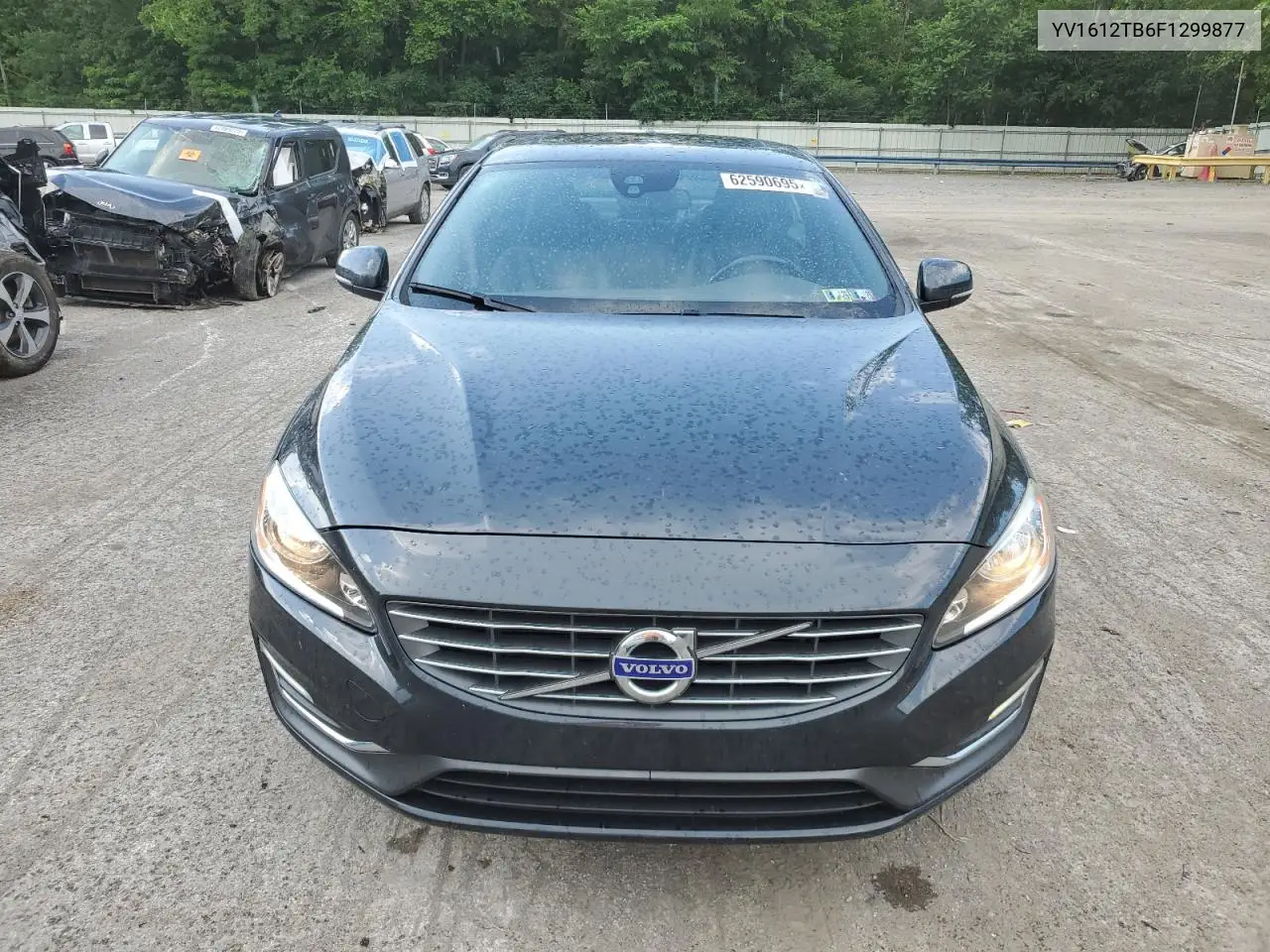 2015 Volvo S60 Premier VIN: YV1612TB6F1299877 Lot: 62590695