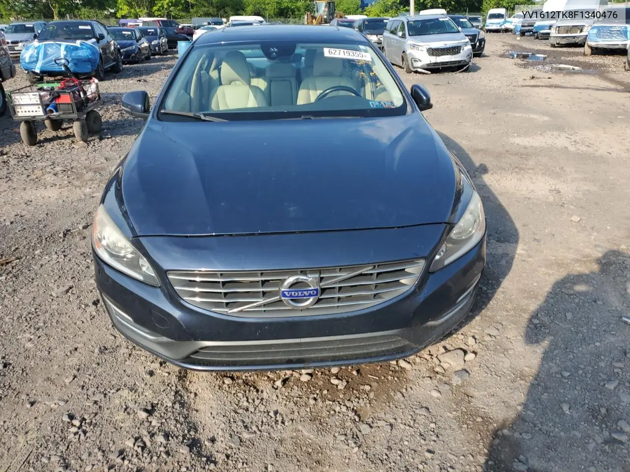 2015 Volvo S60 Premier VIN: YV1612TK8F1340476 Lot: 62719355