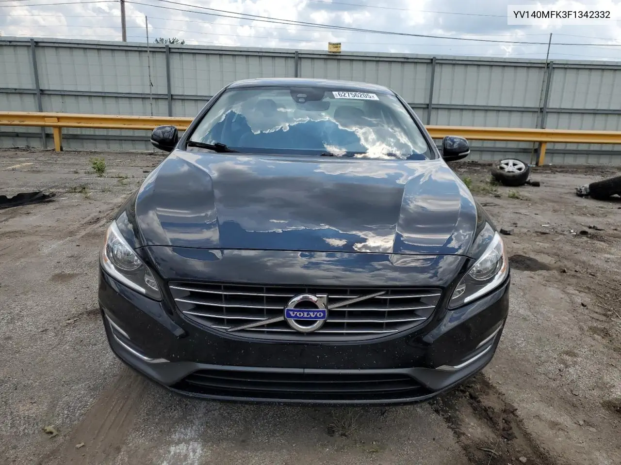 2015 Volvo S60 Premier VIN: YV140MFK3F1342332 Lot: 62756205