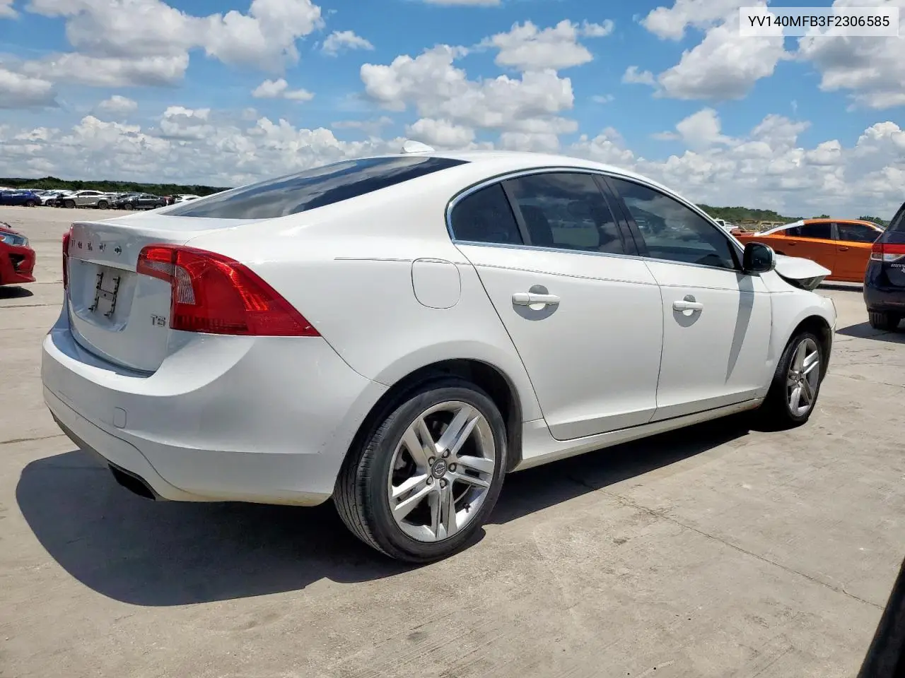 2015 Volvo S60 Premier VIN: YV140MFB3F2306585 Lot: 62769295