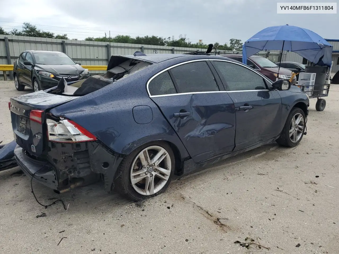 2015 Volvo S60 Premier VIN: YV140MFB6F1311804 Lot: 64484585