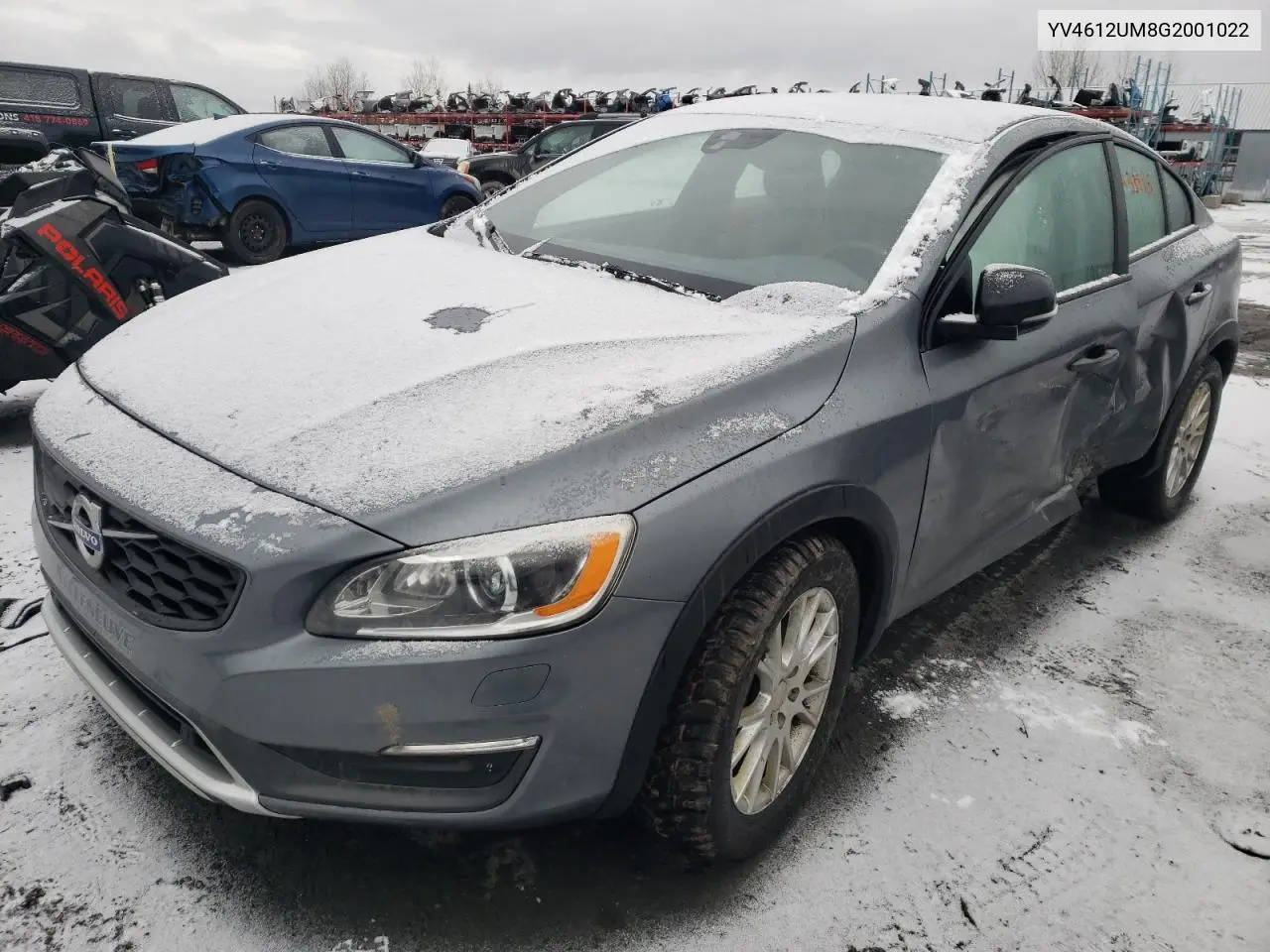 2016 Volvo S60 Cross Country T5 VIN: YV4612UM8G2001022 Lot: 50233125