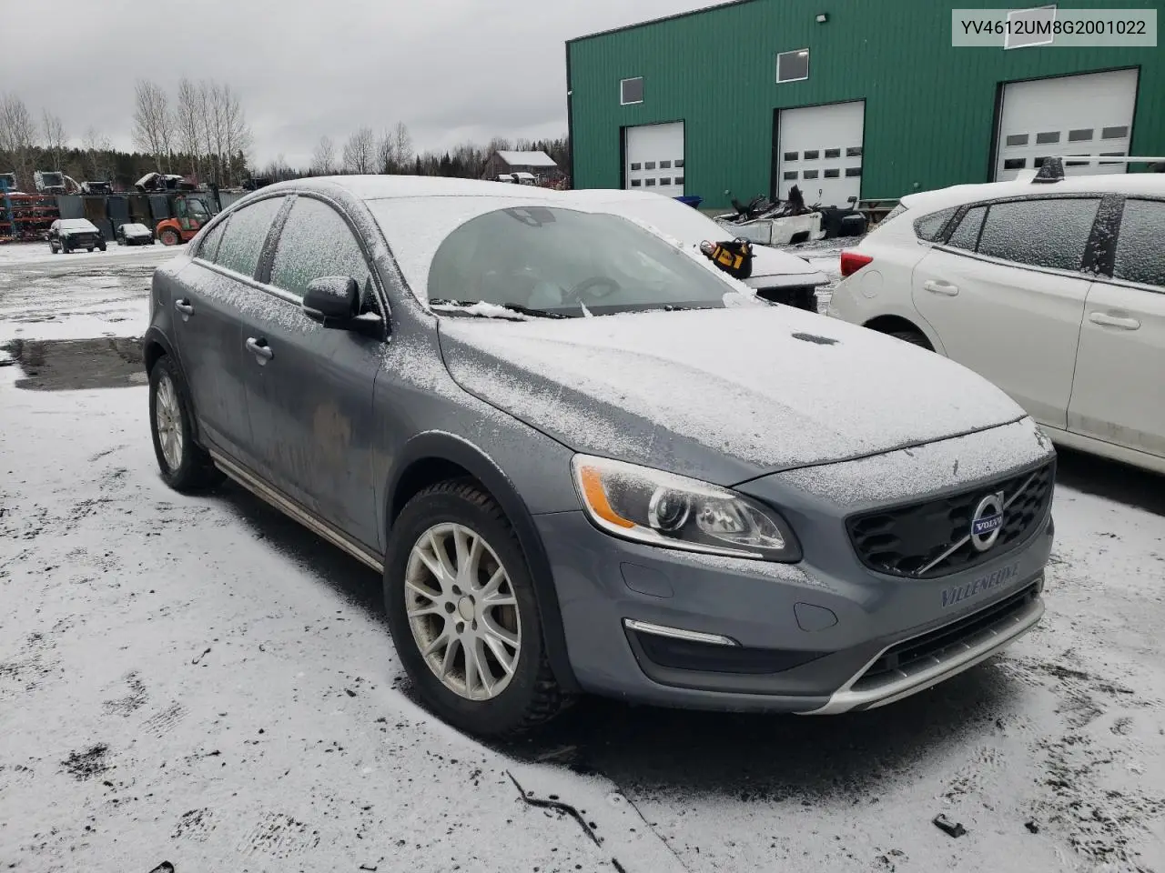2016 Volvo S60 Cross Country T5 VIN: YV4612UM8G2001022 Lot: 50233125