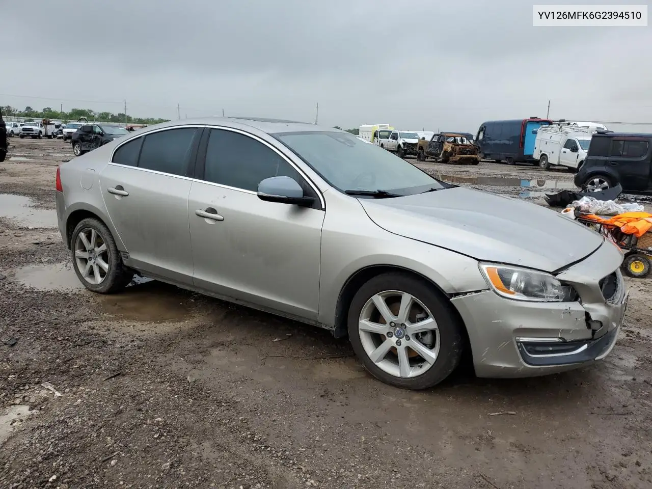 2016 Volvo S60 Premier VIN: YV126MFK6G2394510 Lot: 51003165