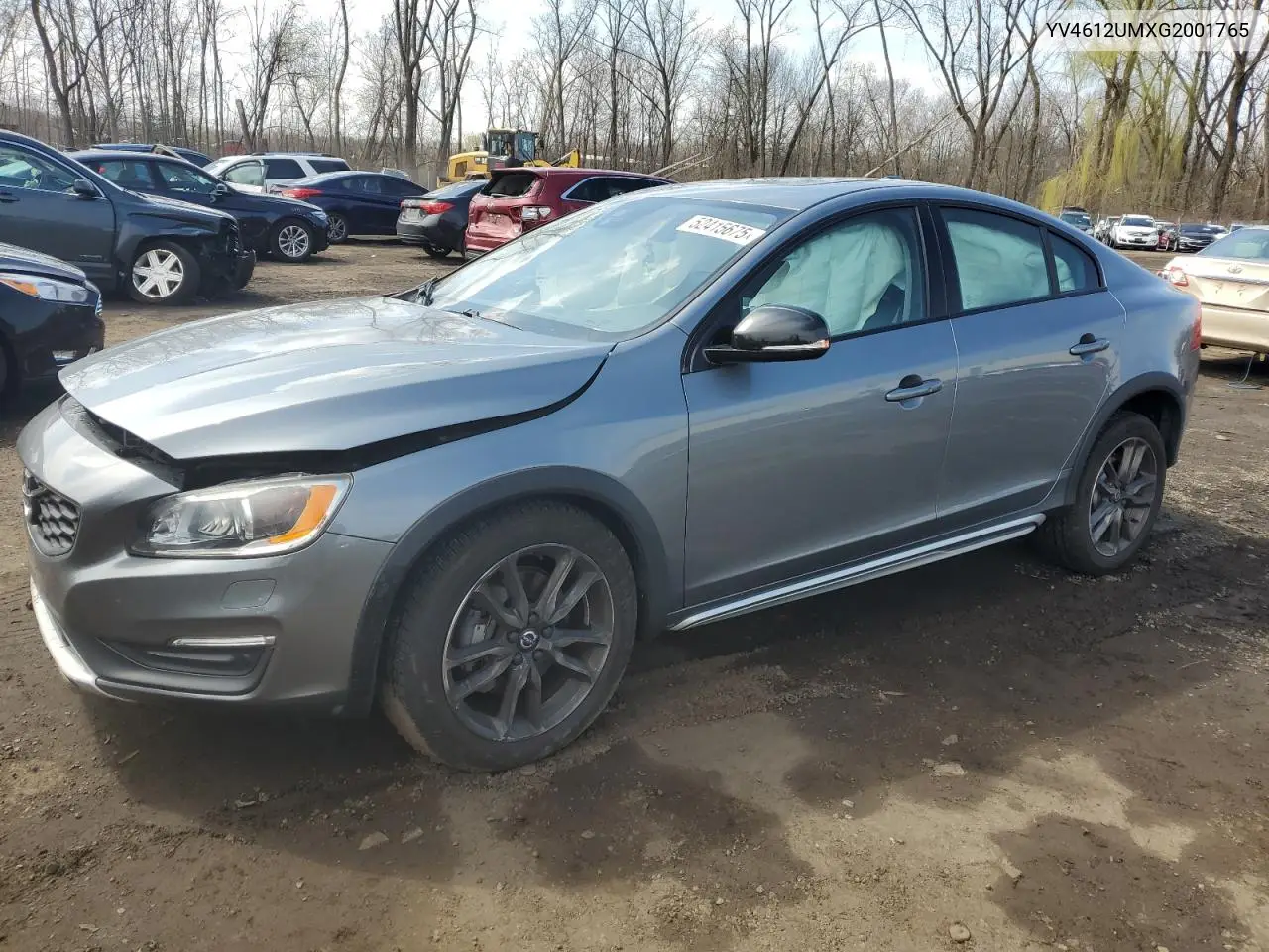 2016 Volvo S60 Cross Country T5 VIN: YV4612UMXG2001765 Lot: 52415675