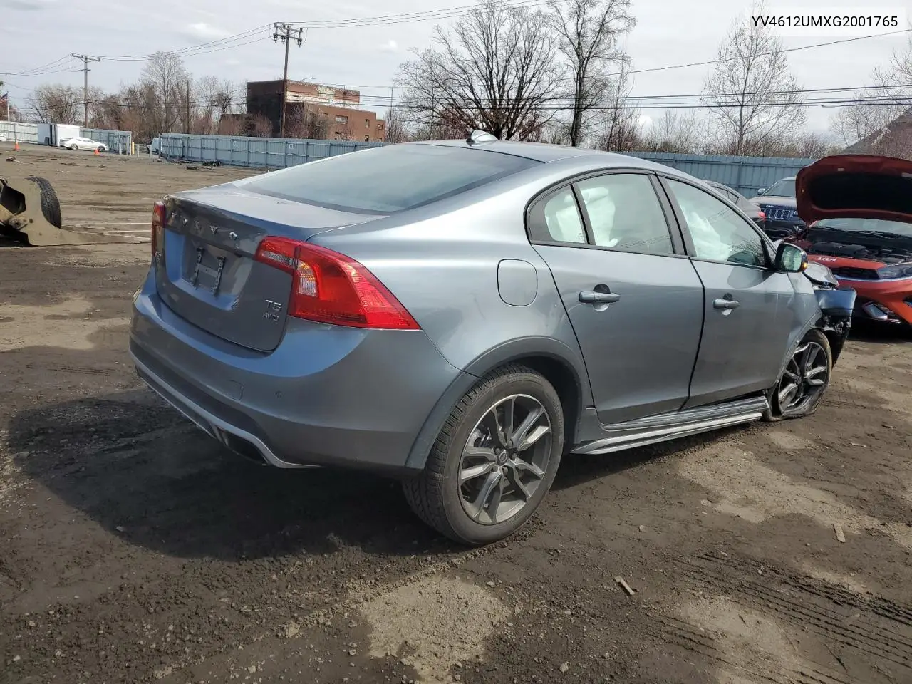 2016 Volvo S60 Cross Country T5 VIN: YV4612UMXG2001765 Lot: 52415675