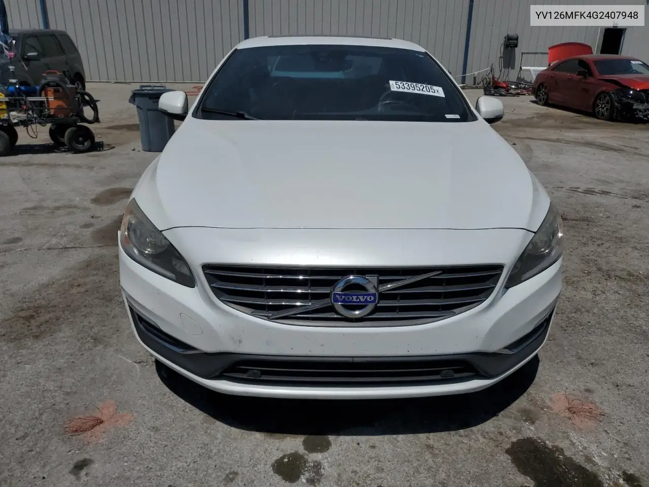2016 Volvo S60 Premier VIN: YV126MFK4G2407948 Lot: 53395205