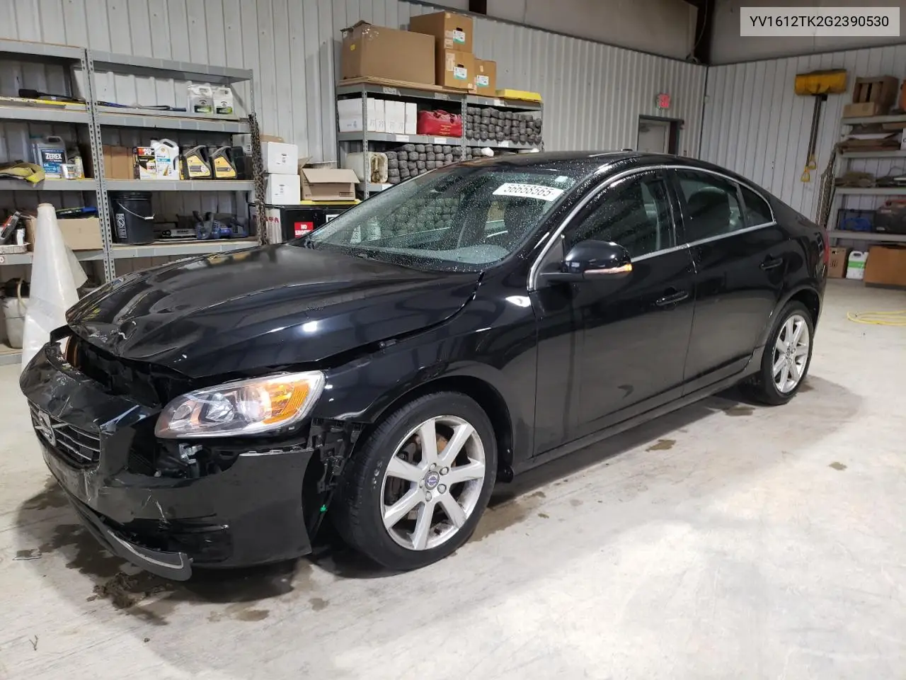 2016 Volvo S60 Premier VIN: YV1612TK2G2390530 Lot: 56658565