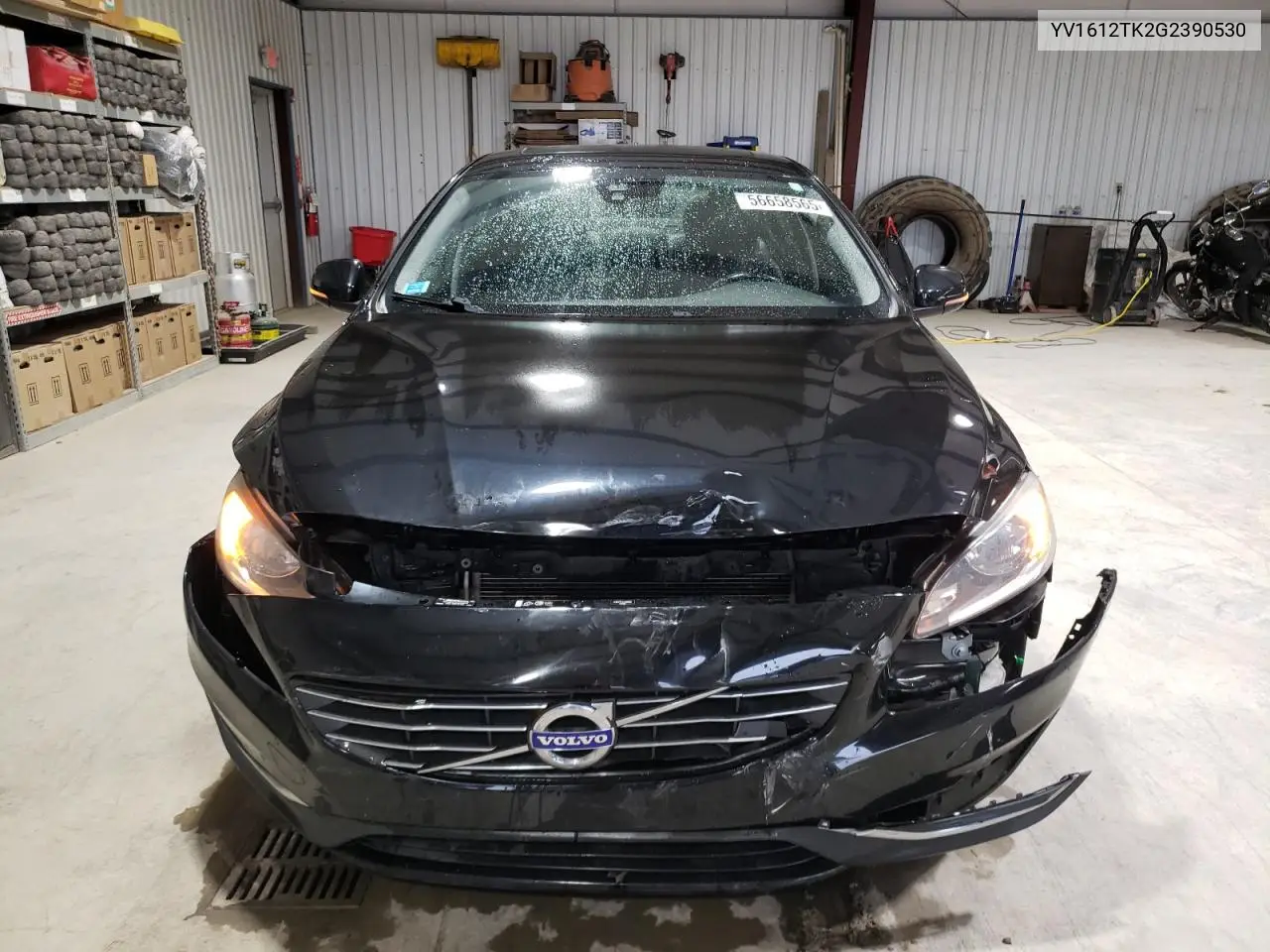 2016 Volvo S60 Premier VIN: YV1612TK2G2390530 Lot: 56658565
