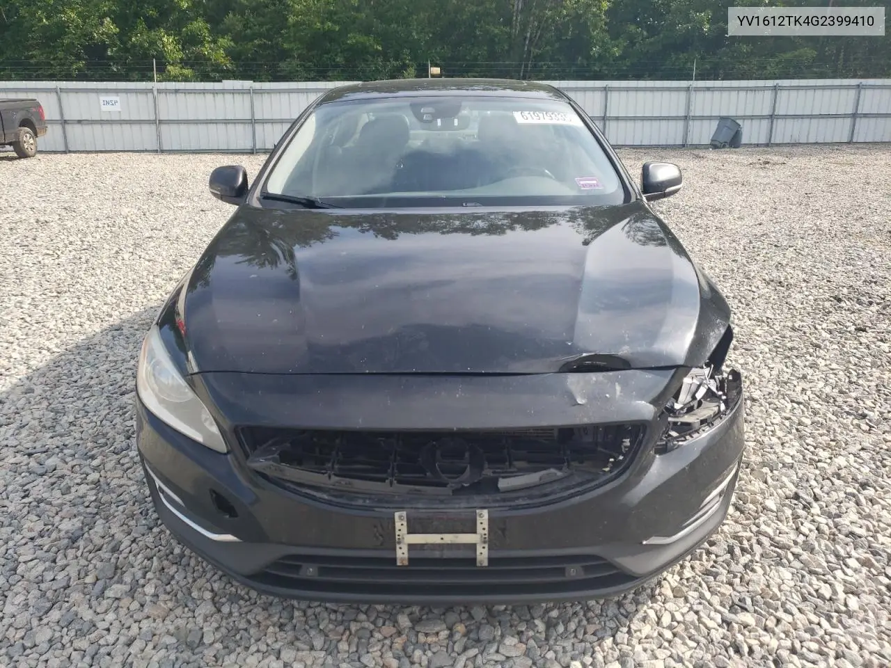 2016 Volvo S60 Premier VIN: YV1612TK4G2399410 Lot: 61979335