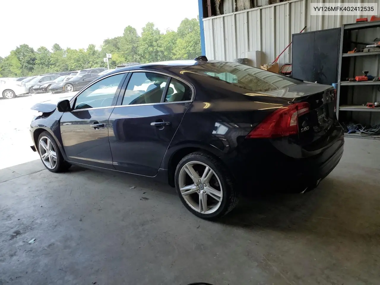 2016 Volvo S60 Premier VIN: YV126MFK4G2412535 Lot: 62266135