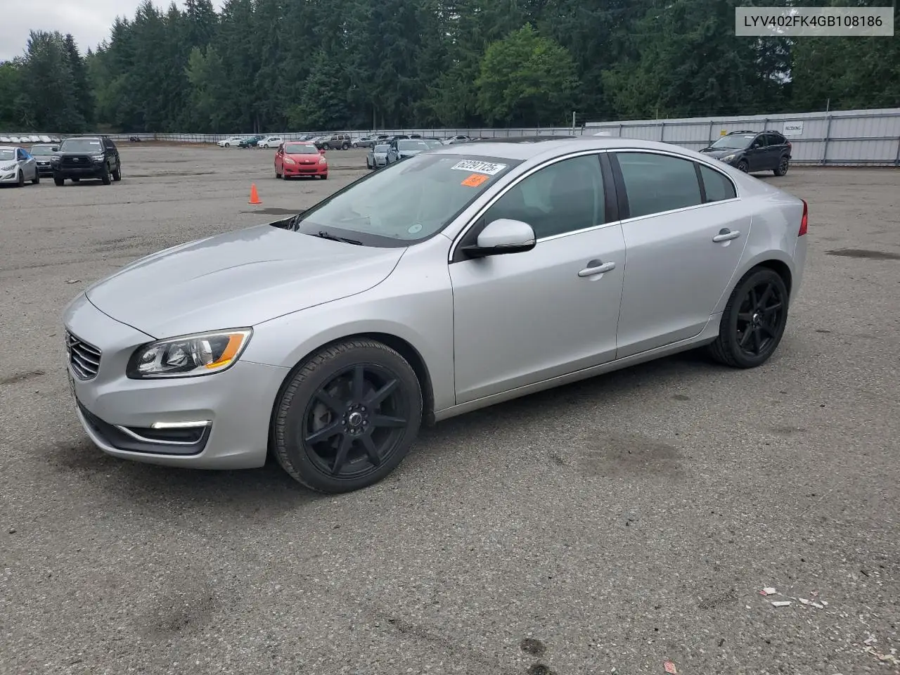 2016 Volvo S60 Premier VIN: LYV402FK4GB108186 Lot: 62297125