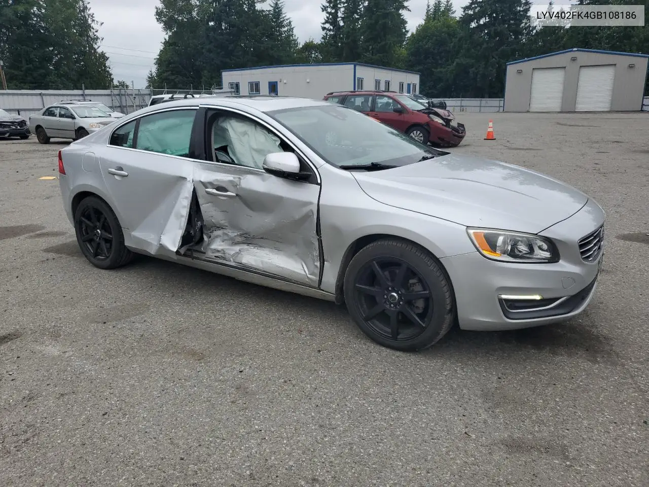 2016 Volvo S60 Premier VIN: LYV402FK4GB108186 Lot: 62297125