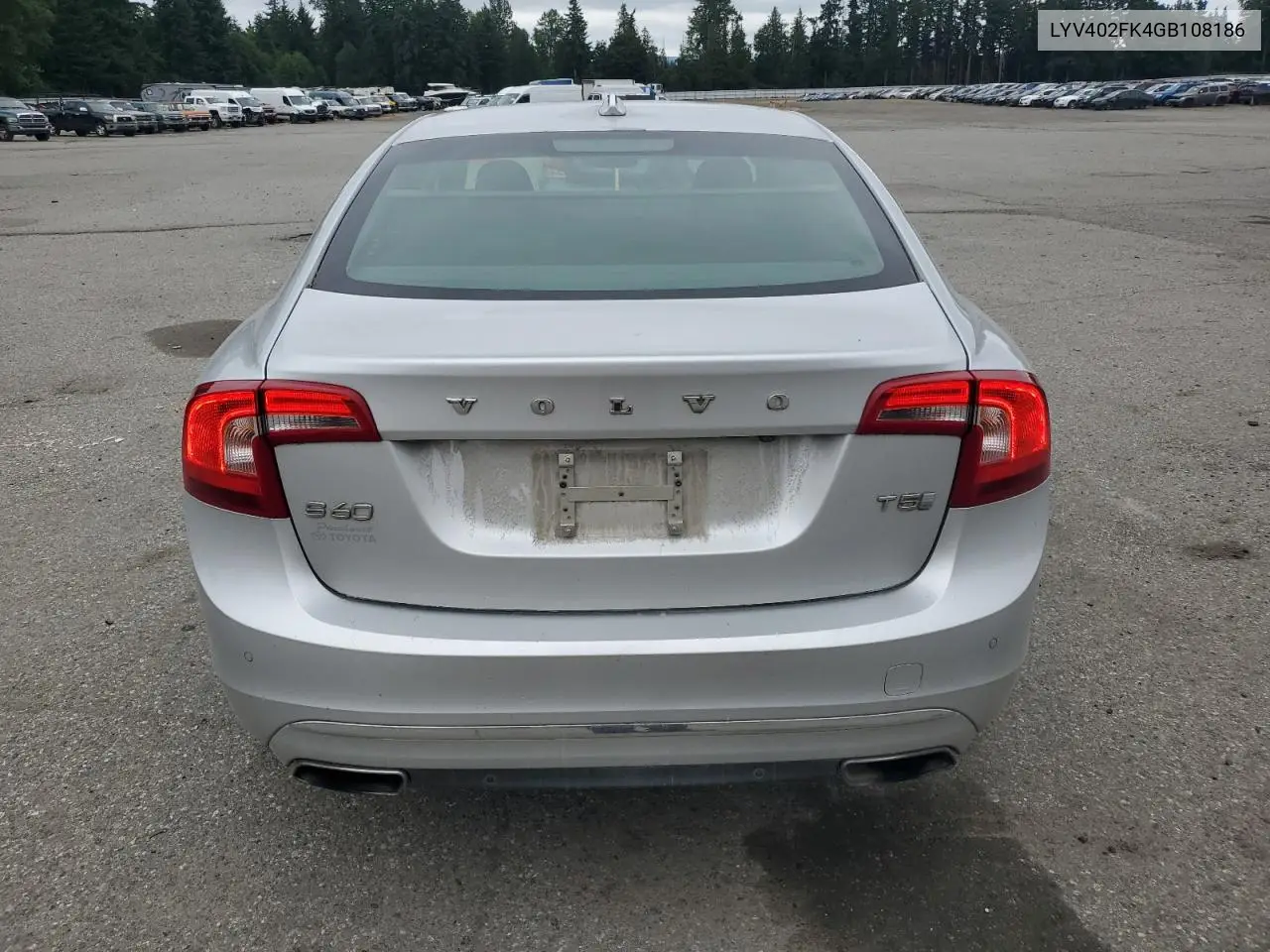 2016 Volvo S60 Premier VIN: LYV402FK4GB108186 Lot: 62297125