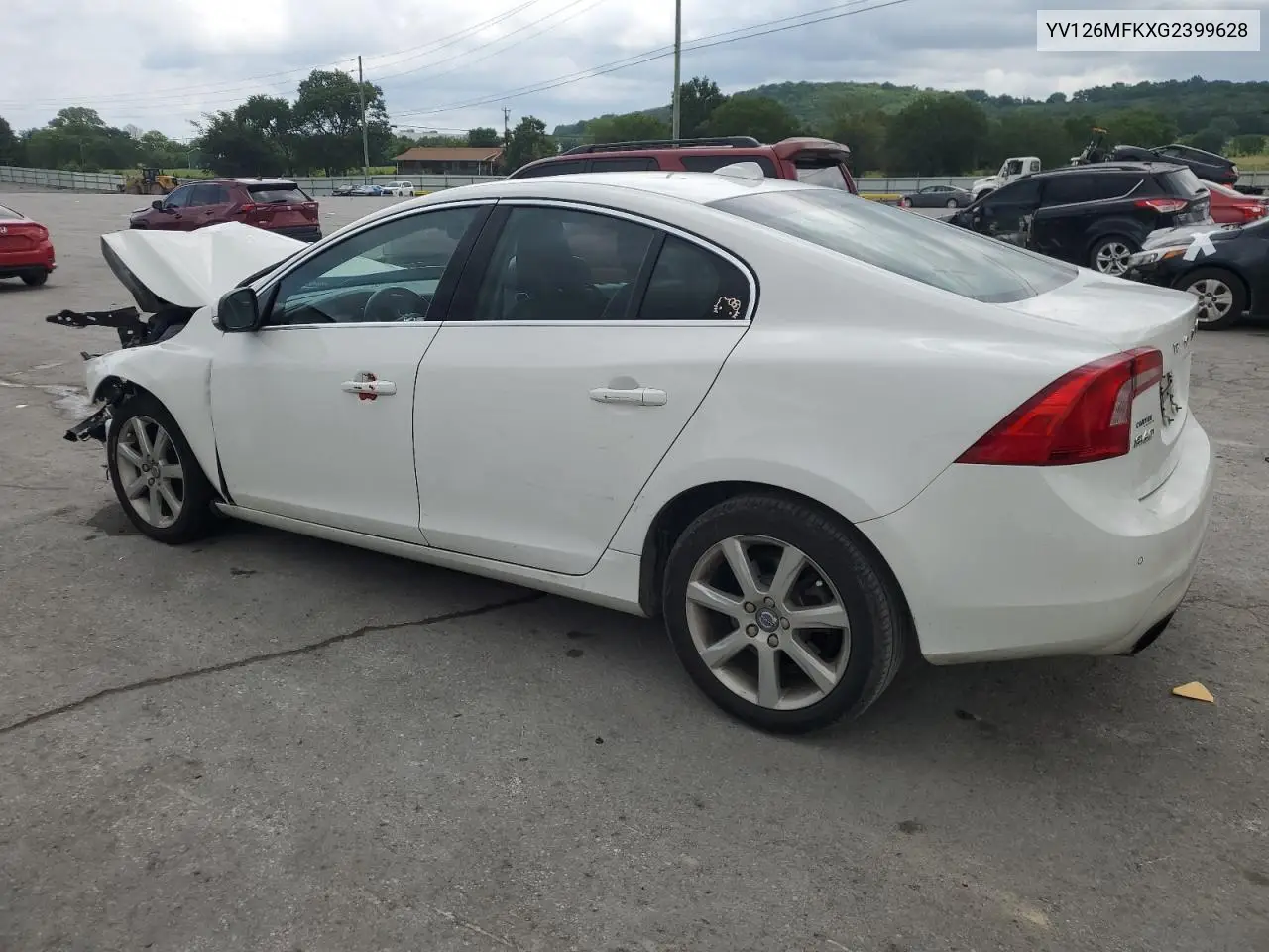 2016 Volvo S60 Premier VIN: YV126MFKXG2399628 Lot: 62691615