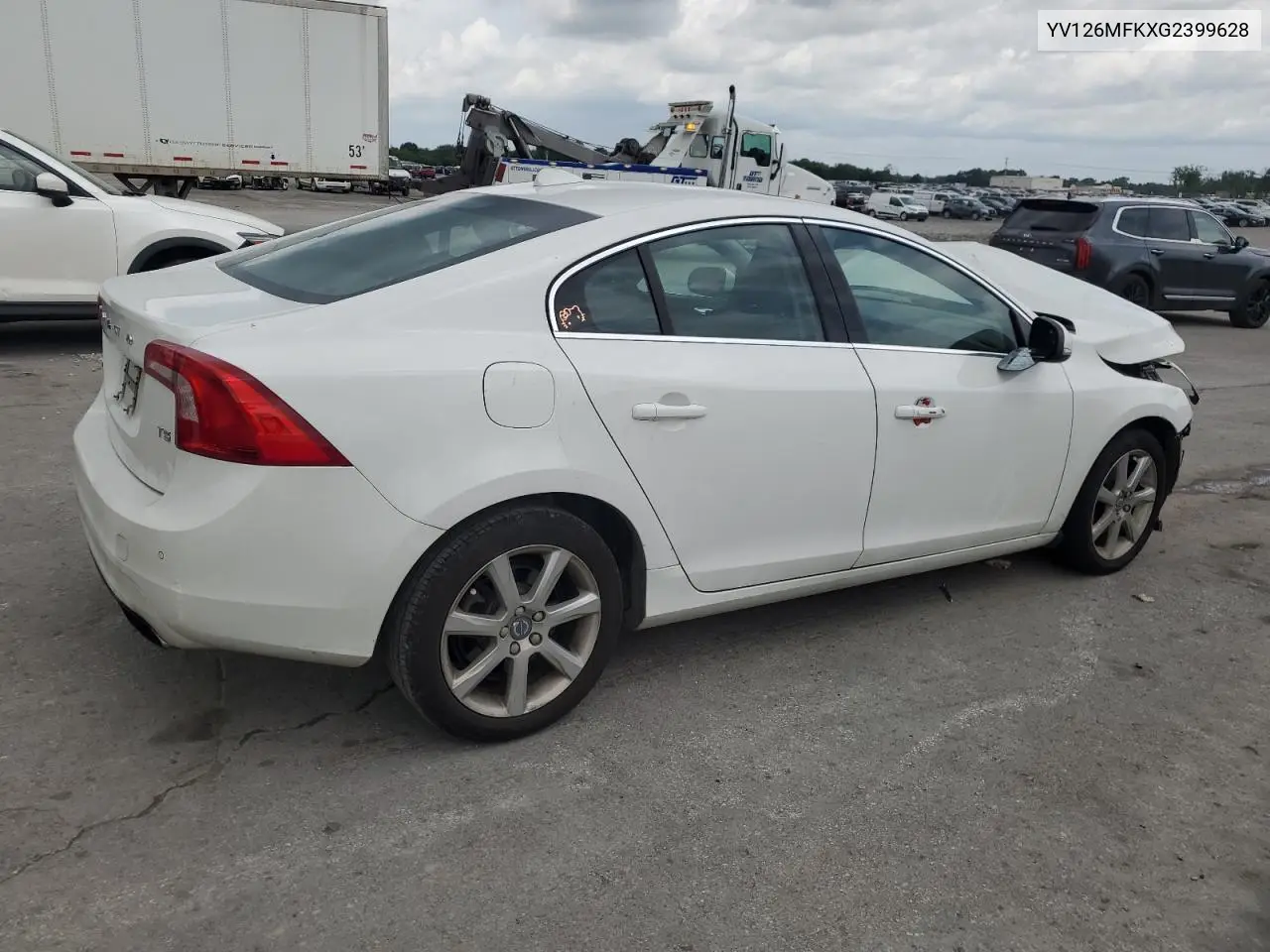 2016 Volvo S60 Premier VIN: YV126MFKXG2399628 Lot: 62691615