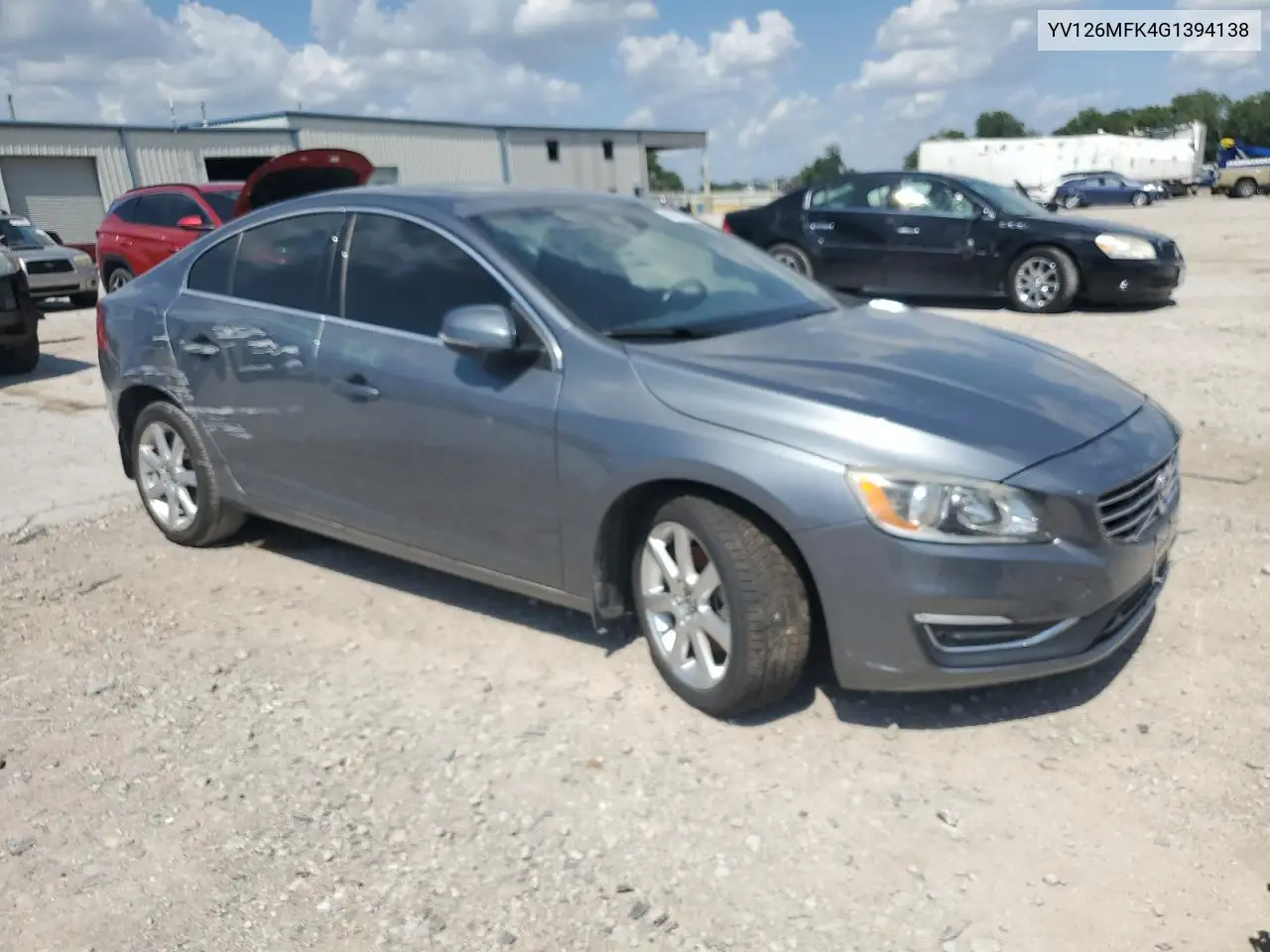 2016 Volvo S60 Premier VIN: YV126MFK4G1394138 Lot: 63701065