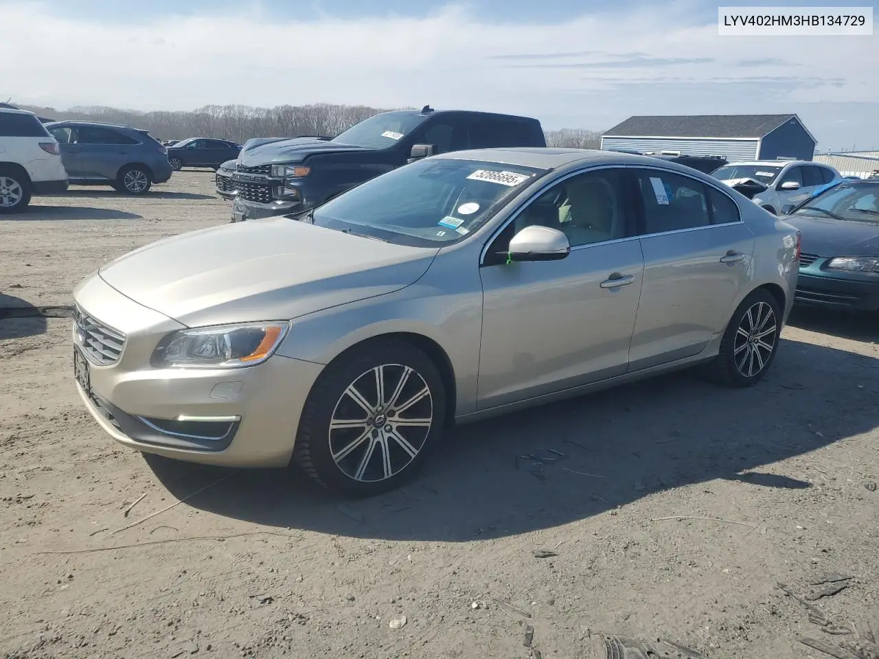 2017 Volvo S60 Platinum VIN: LYV402HM3HB134729 Lot: 52866695