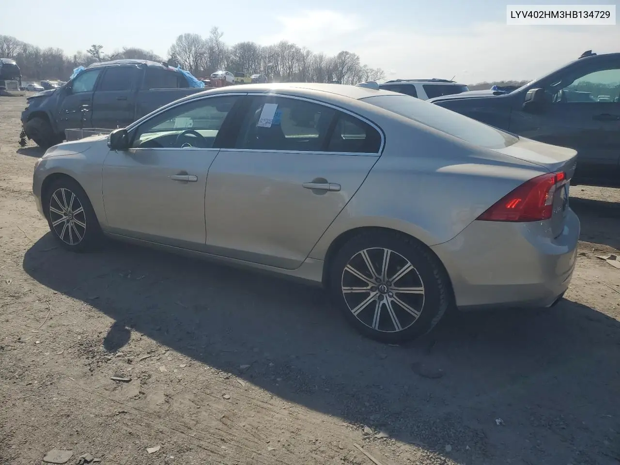 2017 Volvo S60 Platinum VIN: LYV402HM3HB134729 Lot: 52866695