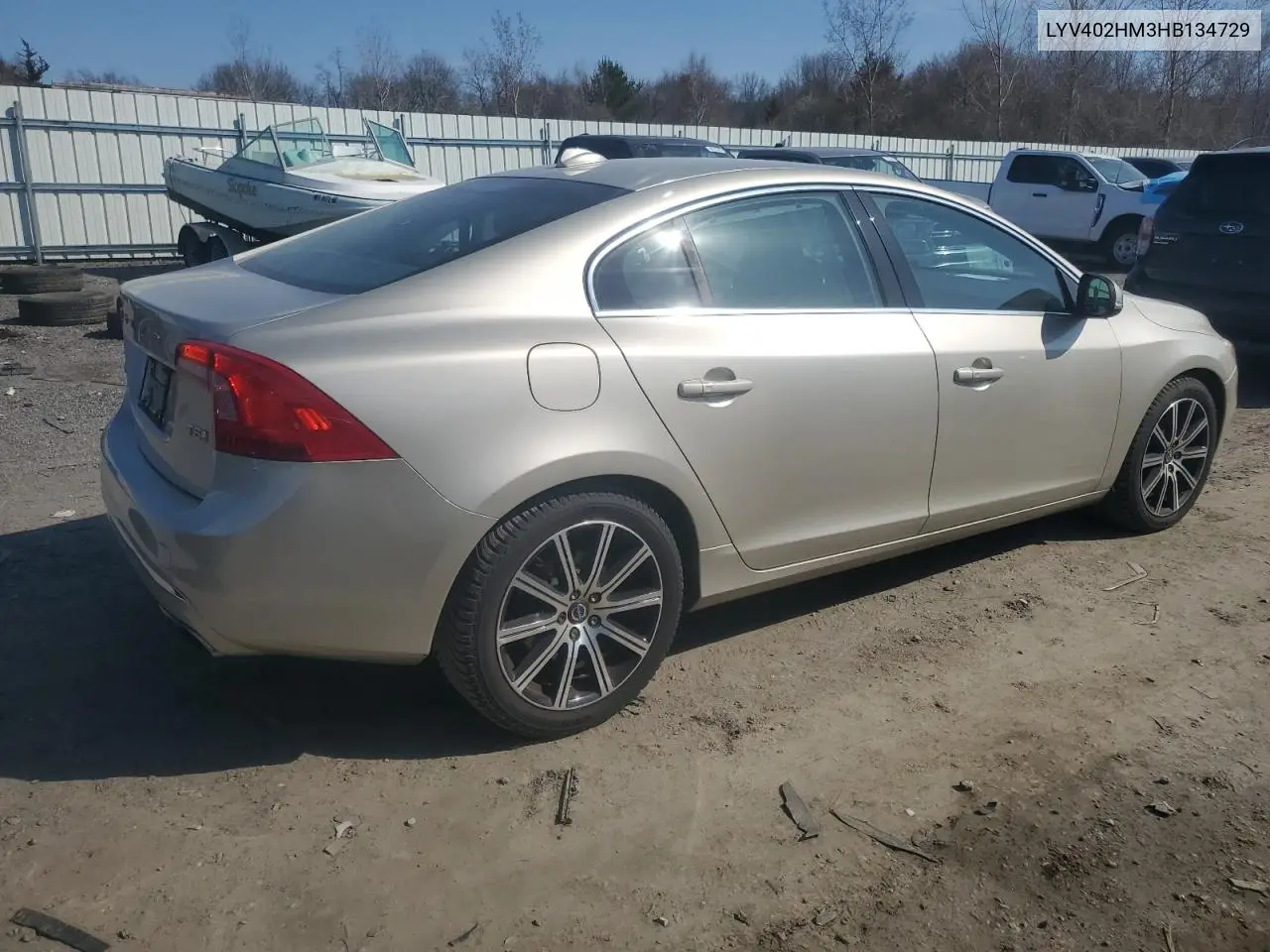2017 Volvo S60 Platinum VIN: LYV402HM3HB134729 Lot: 52866695