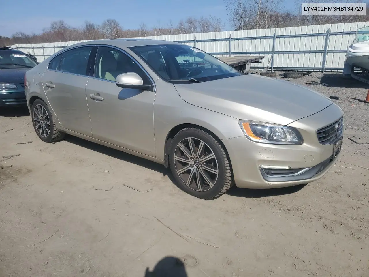 2017 Volvo S60 Platinum VIN: LYV402HM3HB134729 Lot: 52866695