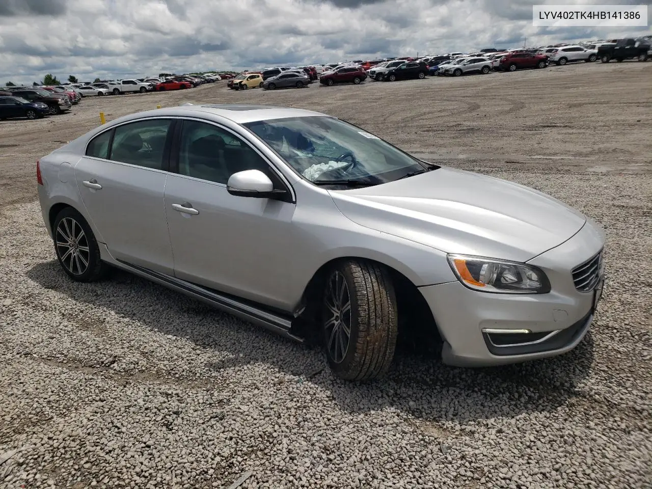 2017 Volvo S60 Premier VIN: LYV402TK4HB141386 Lot: 56057605