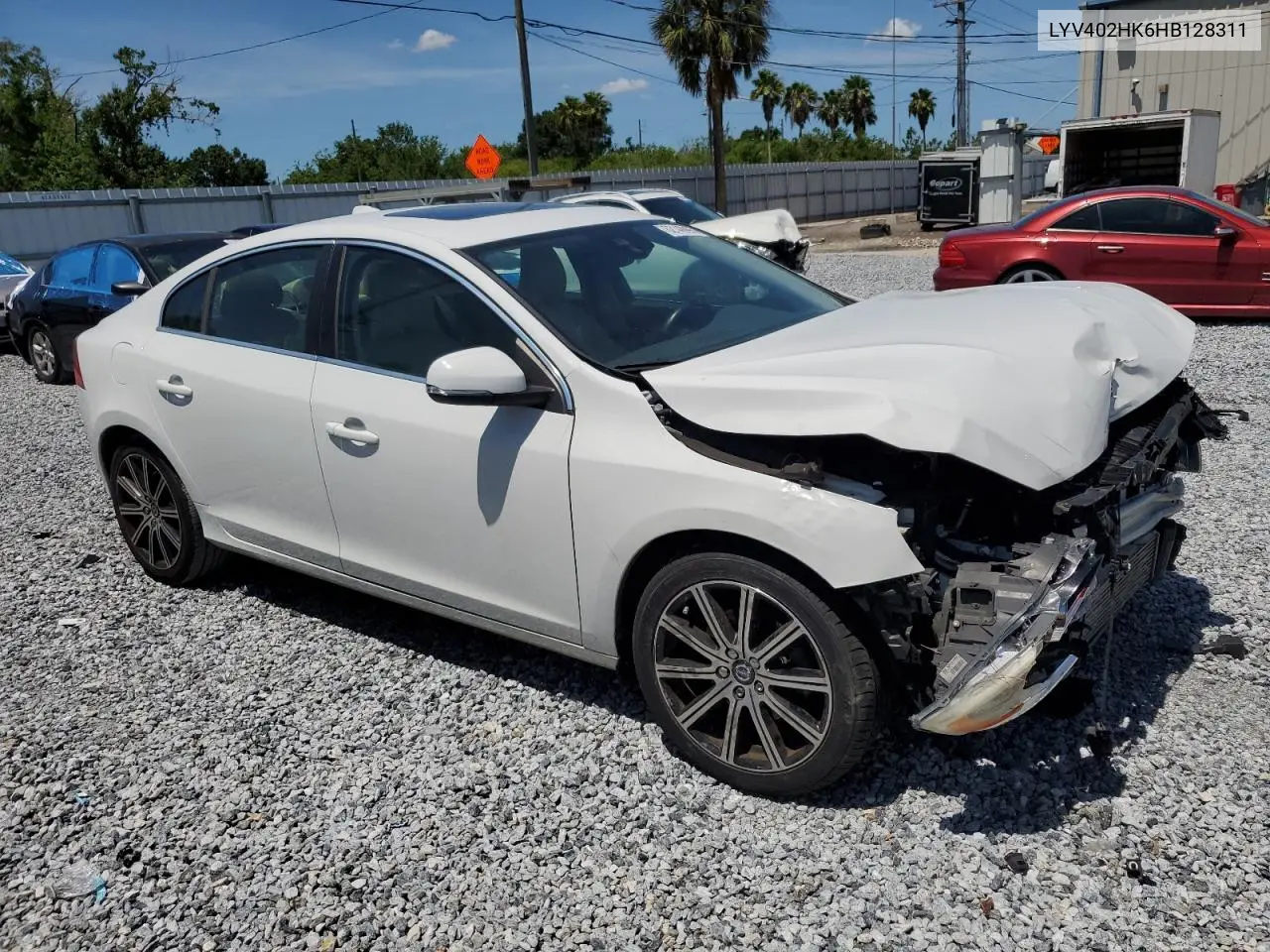 2017 Volvo S60 Premier VIN: LYV402HK6HB128311 Lot: 62148995