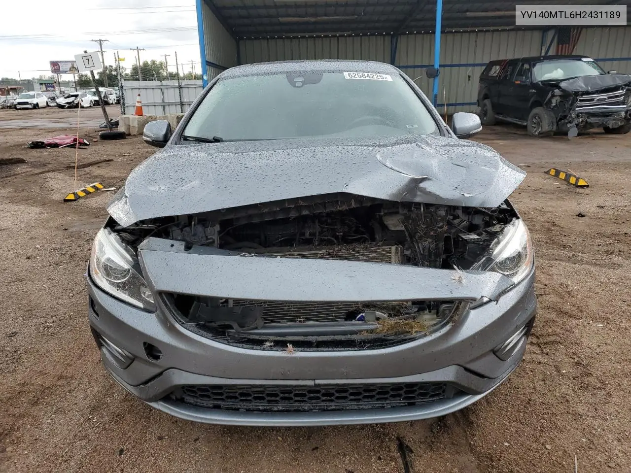 2017 Volvo S60 Dynamic VIN: YV140MTL6H2431189 Lot: 62584225