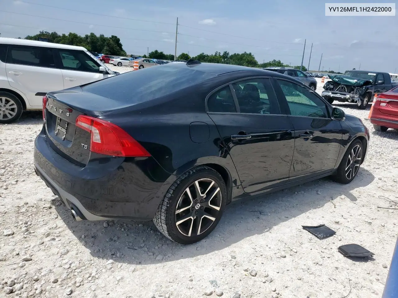 2017 Volvo S60 VIN: YV126MFL1H2422000 Lot: 63082785