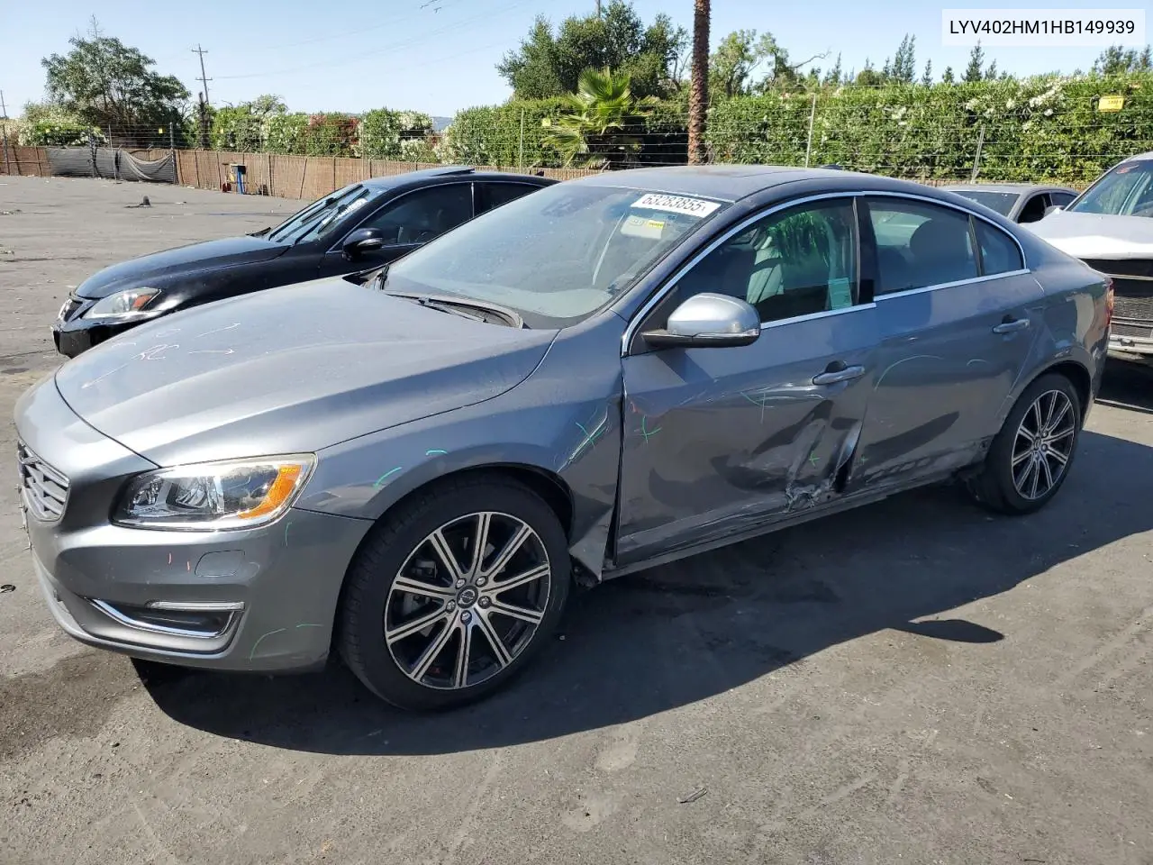 2017 Volvo S60 Platinum VIN: LYV402HM1HB149939 Lot: 63283855