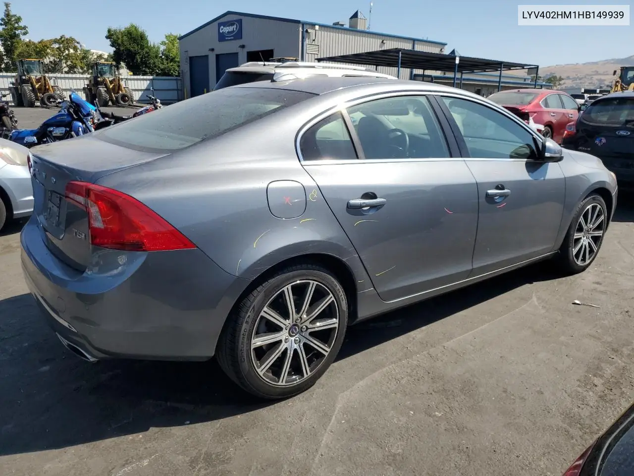 2017 Volvo S60 Platinum VIN: LYV402HM1HB149939 Lot: 63283855