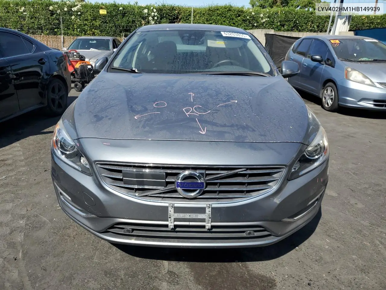 2017 Volvo S60 Platinum VIN: LYV402HM1HB149939 Lot: 63283855