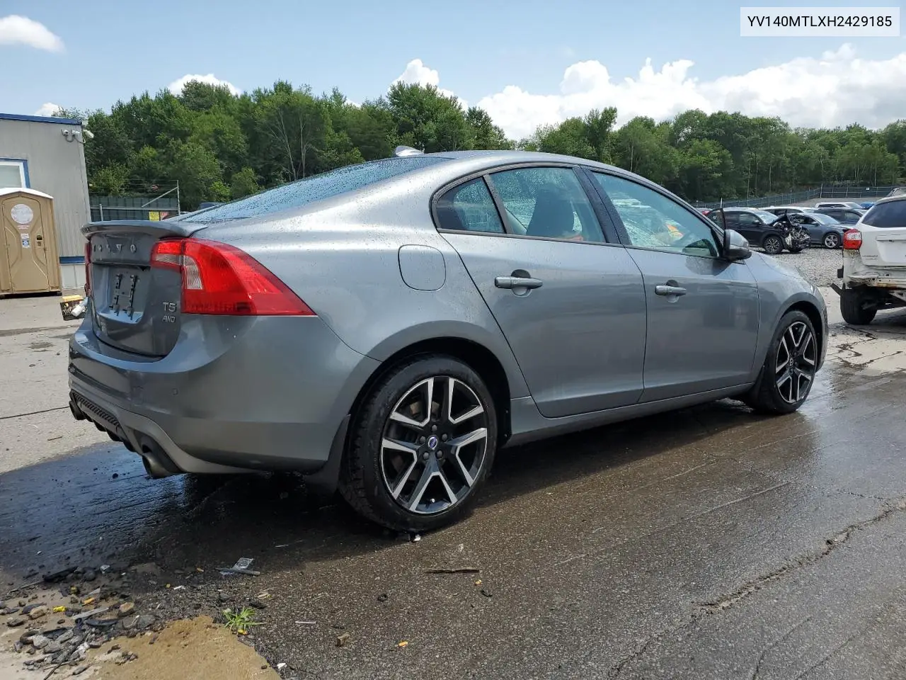 2017 Volvo S60 Dynamic VIN: YV140MTLXH2429185 Lot: 63513695