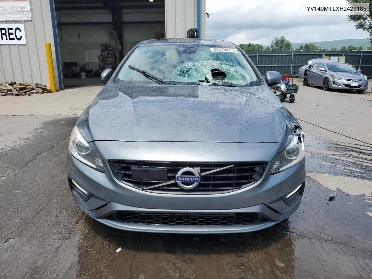 2017 Volvo S60 Dynamic VIN: YV140MTLXH2429185 Lot: 63513695