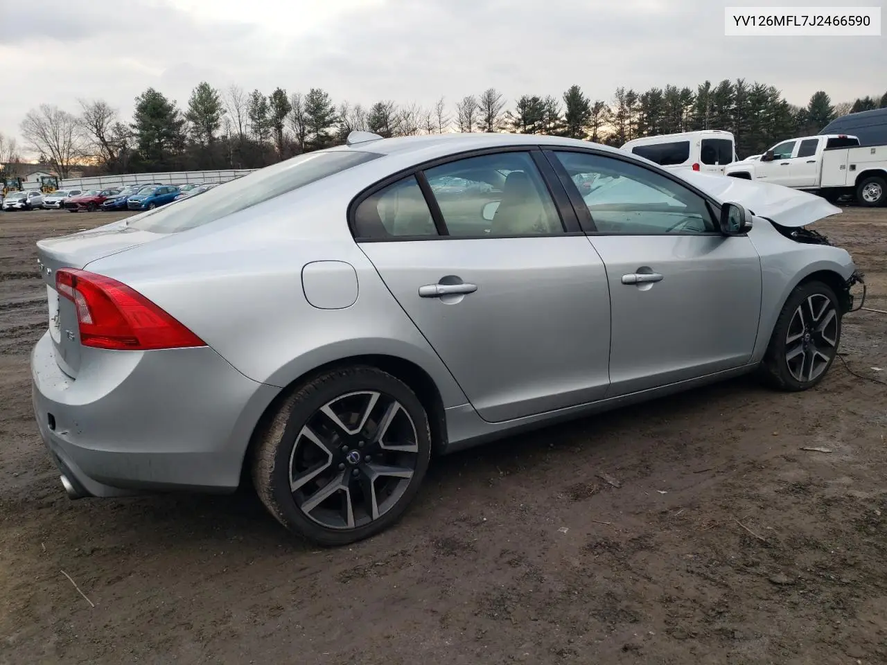 2018 Volvo S60 Dynamic VIN: YV126MFL7J2466590 Lot: 43772255