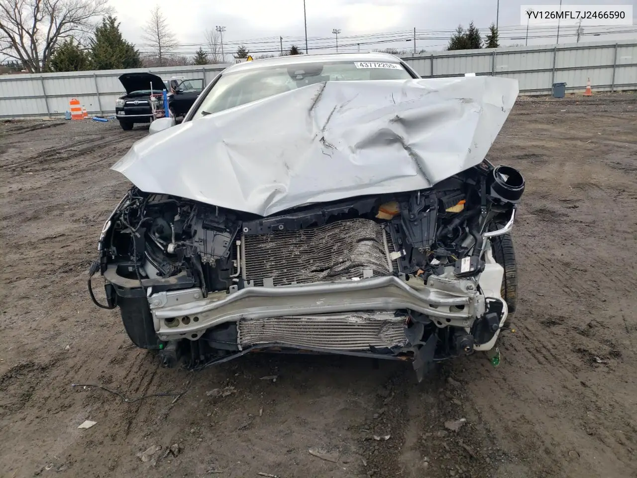 2018 Volvo S60 Dynamic VIN: YV126MFL7J2466590 Lot: 43772255