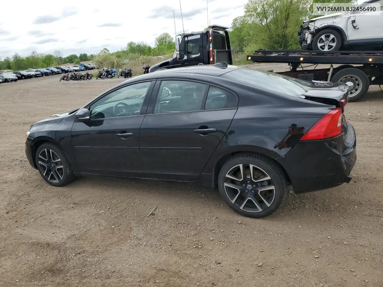 2018 Volvo S60 Dynamic VIN: YV126MFL8J2456490 Lot: 56557475