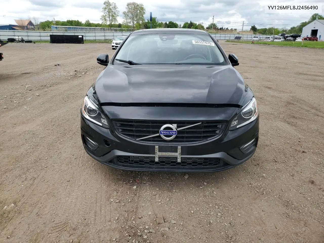 2018 Volvo S60 Dynamic VIN: YV126MFL8J2456490 Lot: 56557475