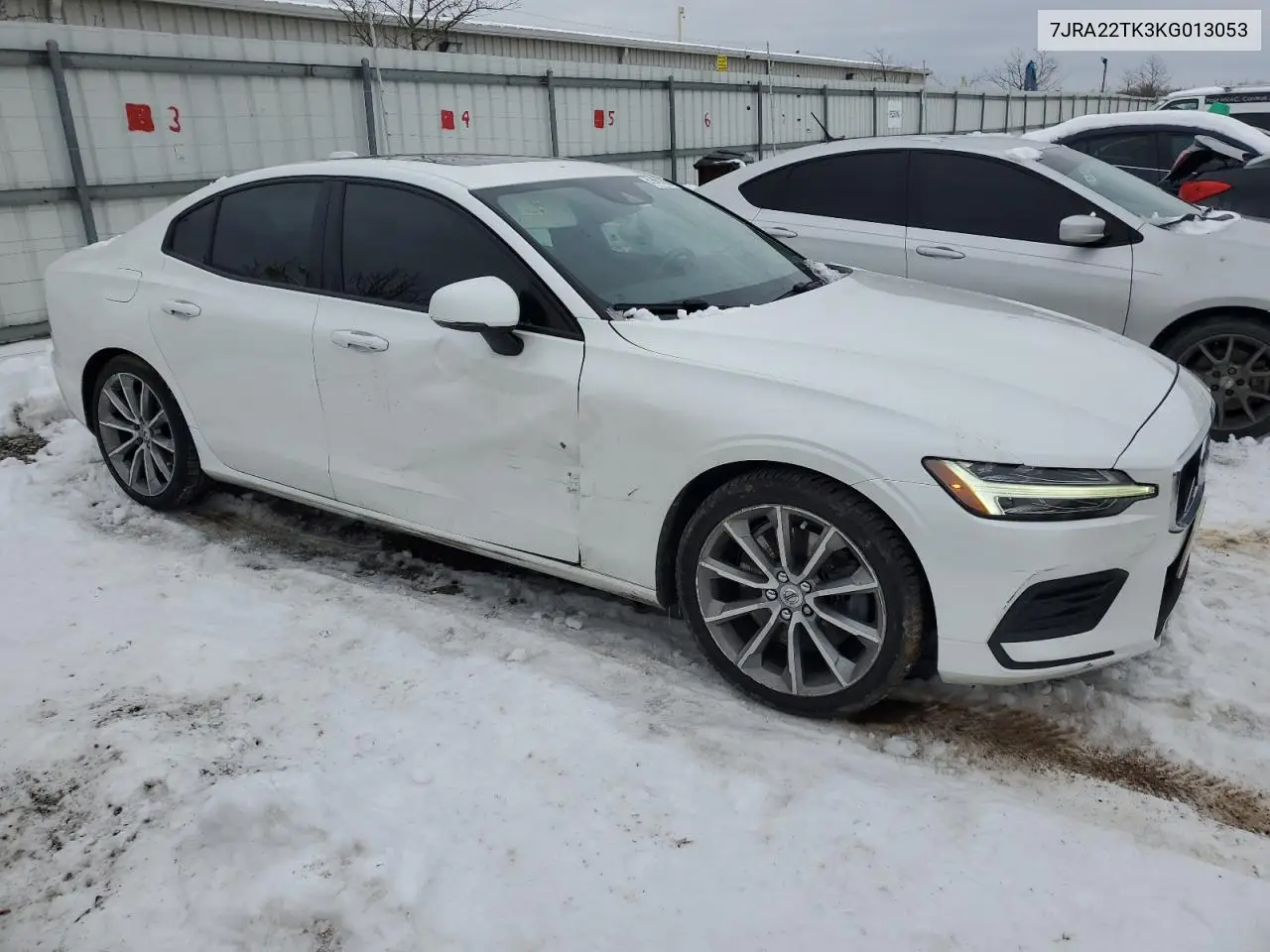 2019 Volvo S60 T6 Momentum VIN: 7JRA22TK3KG013053 Lot: 41491605